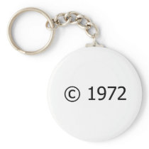 Copyright 1972 key chains