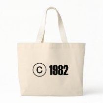 Copyright 1982 tote bags