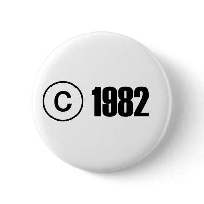 Copyright 1982 Button