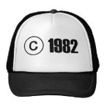 Copyright 1982 hat