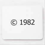 Copyright 1982 mouse pads