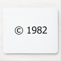 Copyright 1982 mouse pads