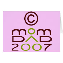 copyright mon & Dad Pink cards