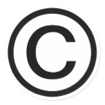 COPYRIGHT Sticker ©