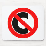 COPYRIGHT SYMBOL MOUSE PADS