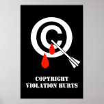Copyright Violation Hurts Poster