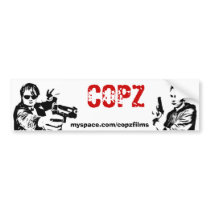 COPZ Bumpersticker by StumanRH COPZ Bumpersticker
