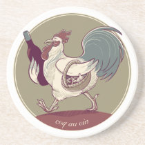 Coq au Vin coaster