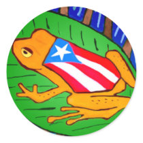 Coqui-flag Sticker Small