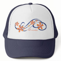 Coral Blue Tropical hats