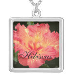 Coral Butter Hibiscus Custom Jewelry