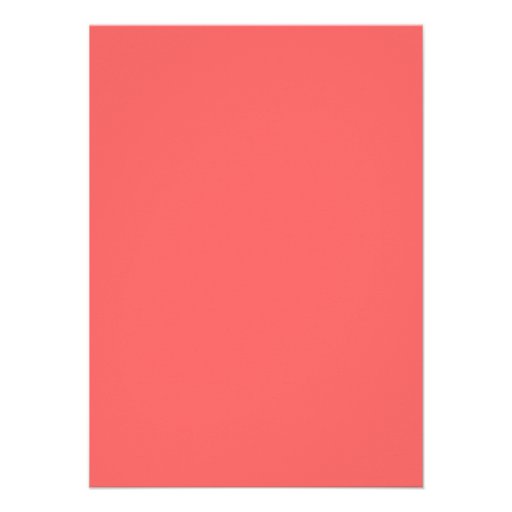 Coral Chevron Ombre Wedding Invitations