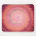Coral Circular Mousepad
