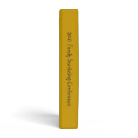 'Coral Corral' customize spine text Binder