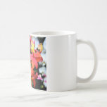 Coral Epidendrum Orchids Mug mugs