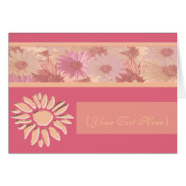 Coral Floral cards by partypassion Coral Floral cards
