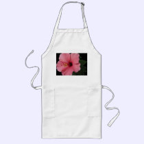 Coral Hibiscus aprons