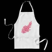 Coral Motif aprons