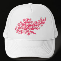 Coral Motif hats