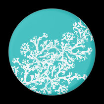 Coral Motif magnets