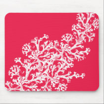 Coral Motif mousepads