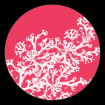Coral Motif stickers