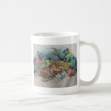Coral Reef Fish in Symphony Coffee Mug