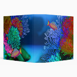 Coral Reef Flasher Wrasse Fish Binder