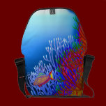 Coral Reef Flasher Wrasse Fish Rickshaw Messenger messenger bags