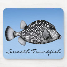 Coral Reef Smooth Trunkfish Mousepad