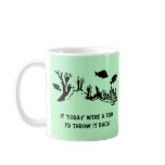 Coral Reef with Fish Swimming Mugs