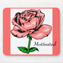 Coral Rose - Motivated mousepads by VaArteest Coral Rose - Motivated mousepads