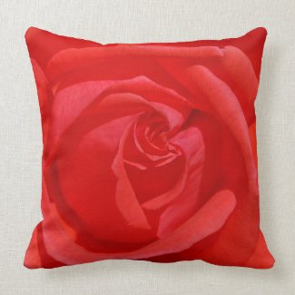 Coral Rose Pillows