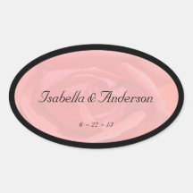 Coral Rose Stickers
