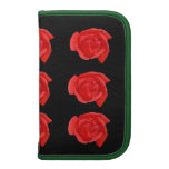 Coral Rosebuds Folio Planner