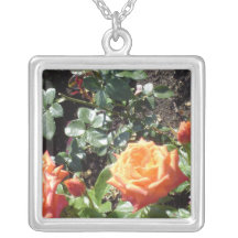 Coral Roses Pendant