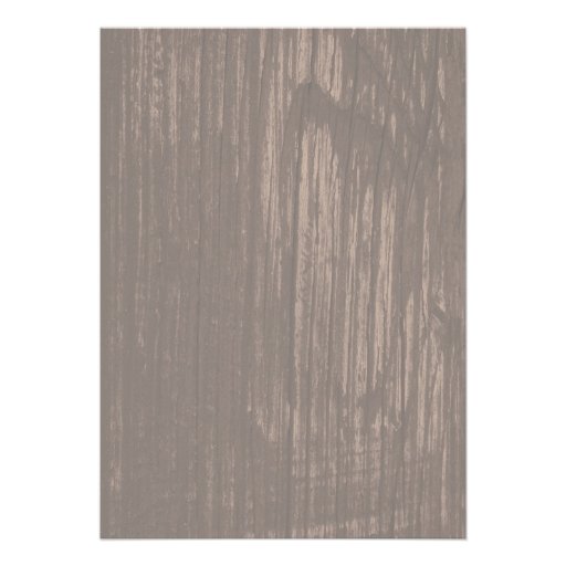 Coral Rustic Barn Wood Wedding Invitations
