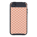 Coral Scallop Pattern iPhone 4/4S Cases