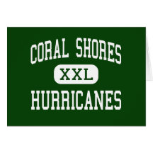 Coral Shores - Hurricanes - High - Tavernier Greeting Cards