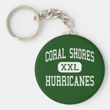 Coral Shores - Hurricanes - High - Tavernier Key Chains