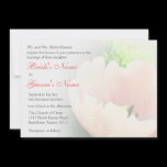 Coral Tulip Wedding