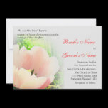Coral Tulip Wedding