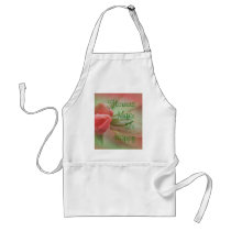 CoralAzaleaBudsApron- customize as needed