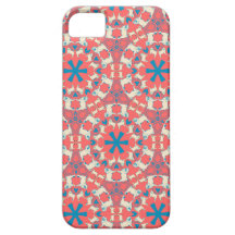 Corall Pug Pattern Case iPhone 5 Case