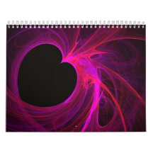 Corazón rojo - calendario
