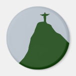 Corcovado mountain fridge magnets
