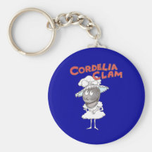 Cordelia Clam Keychain