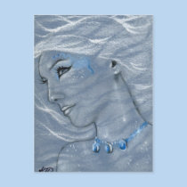 Cordelia Mermaid Postcard postcards