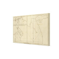 Cordes Bay, Port Famine, Woods Pay, Chile Gallery Wrap Canvas