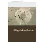 Cordial condolence greeting cards